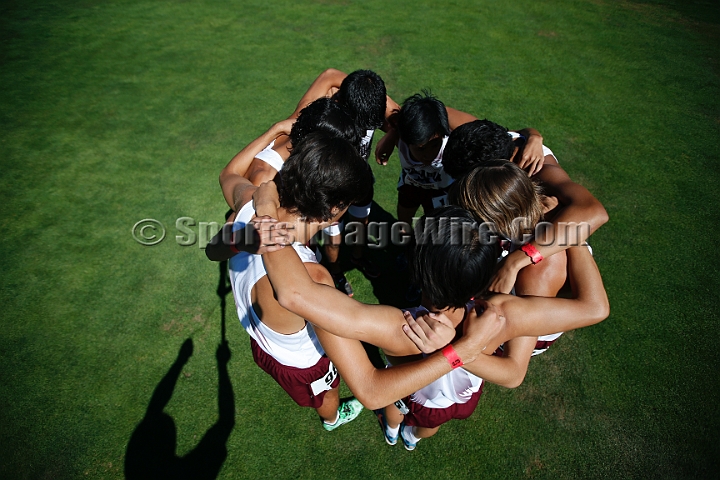 2013SIXCHS-124.JPG - 2013 Stanford Cross Country Invitational, September 28, Stanford Golf Course, Stanford, California.